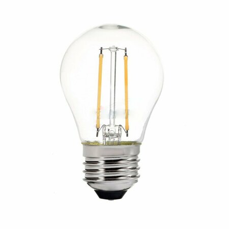 AMERICAN IMAGINATIONS 4.5W Bulb Socket Light Bulb Warm White Glass AI-36831